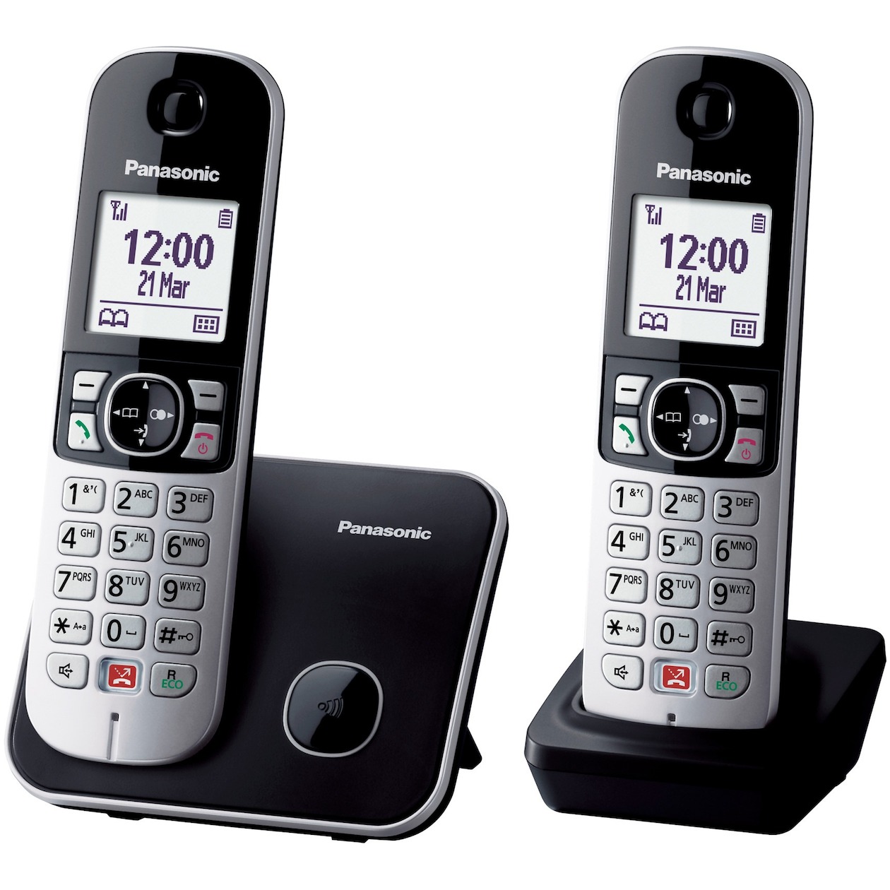 Panasonic-KX-TG6852NLB-Huistelefoon-Zwart