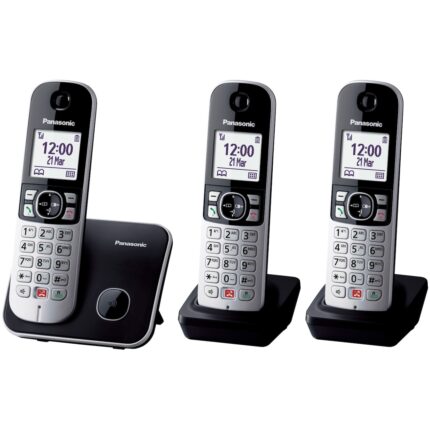 Panasonic KX-TG6853NLB Huistelefoon Zwart