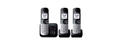 Panasonic KX-TG6863NLB Huistelefoon Zwart