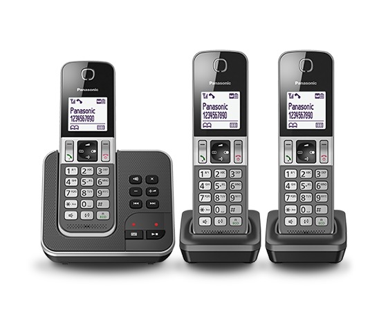Panasonic-KX-TGD323-Huistelefoon-Grijs