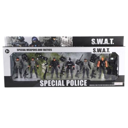 Politie Figuren Set 6 Stuks