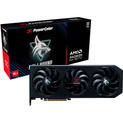 PowerColor Radeon RX 9070 Hellhound 16GB OC grafische kaart