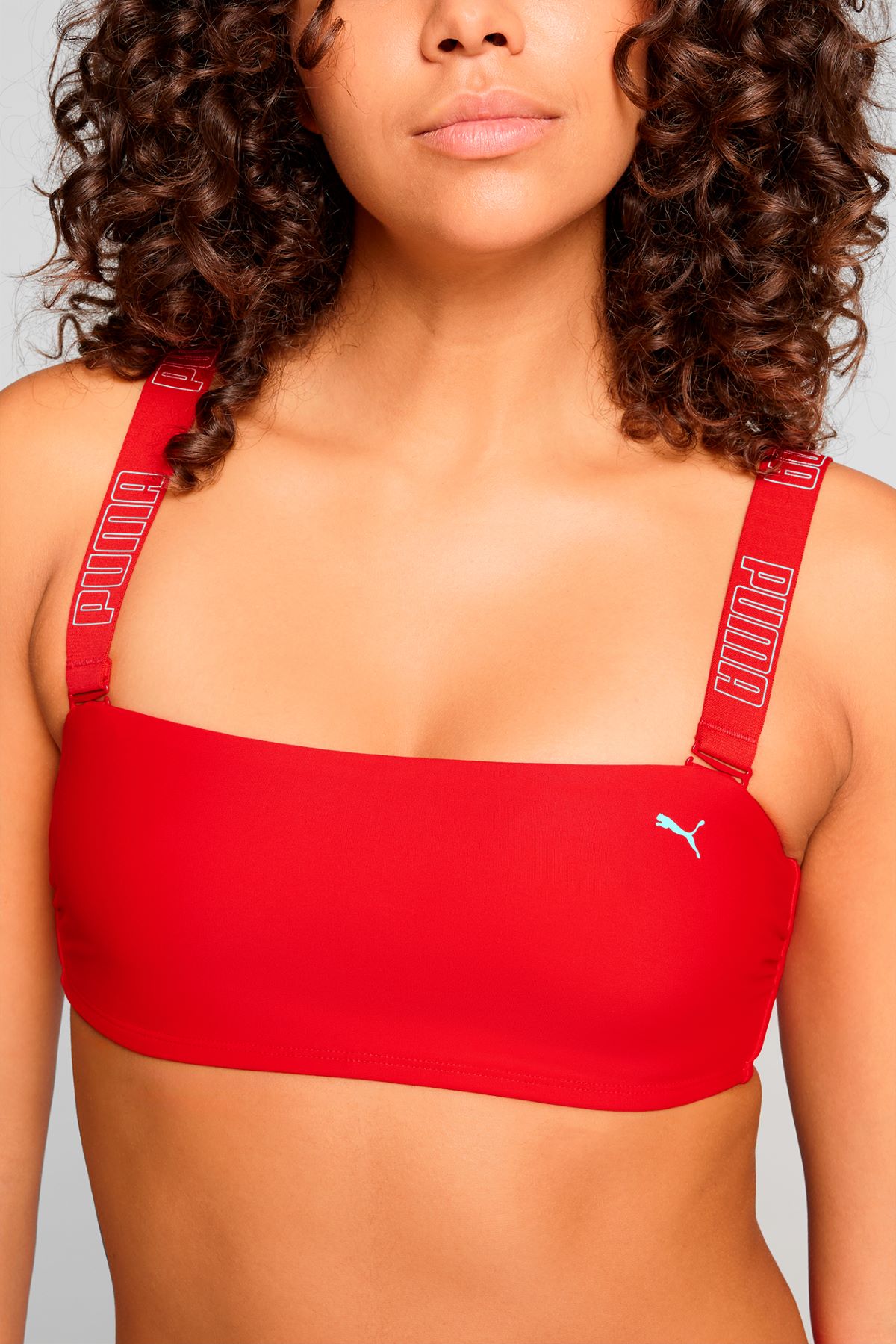 Puma-Bikinitopje-Bandeau-Rood-M