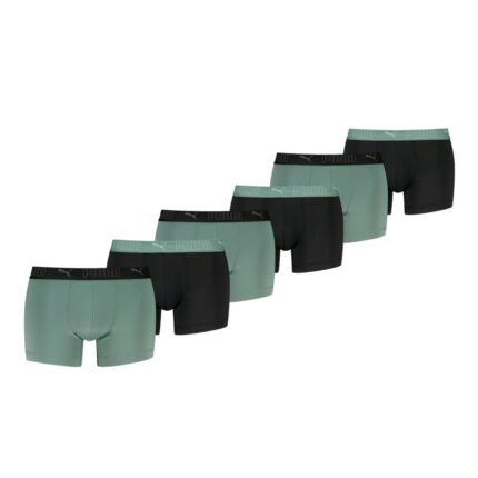 Puma Boxershorts 6-pack Sage / Black-L