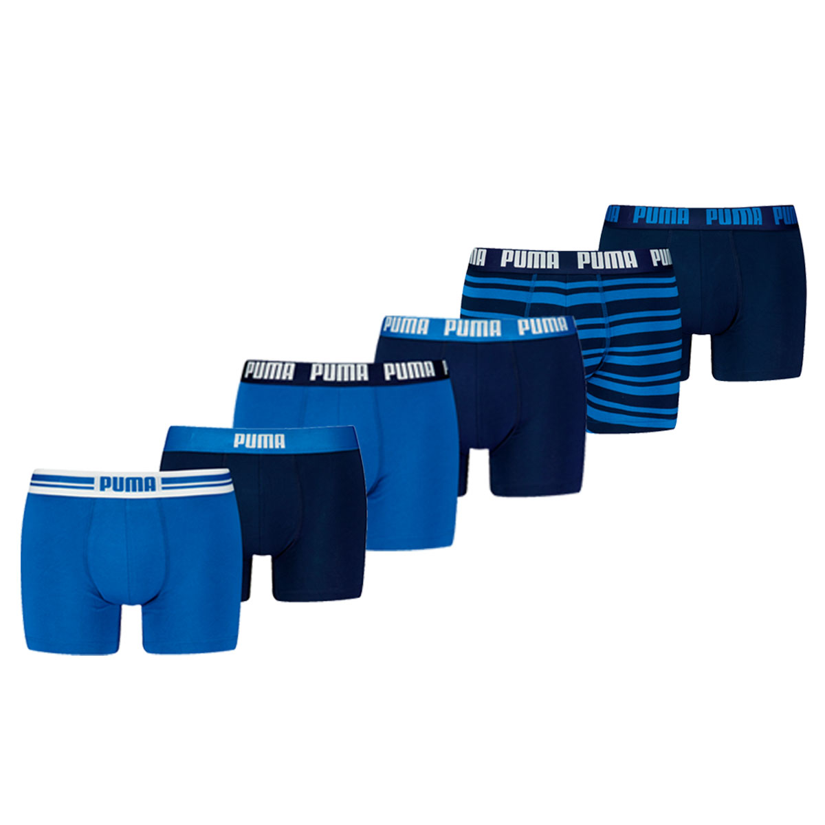 Puma-Boxershorts-6-pack-True-Blue-XL
