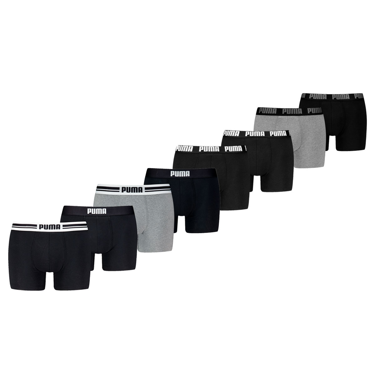 Puma-Boxershorts-8-pack-BlackGrey-L