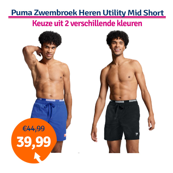 Puma-Zwembroek-Heren-Utility-Mid-Shorts-Zwart-XL