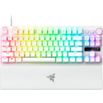 Razer Huntsman V3 Pro TKL - White gaming toetsenbord