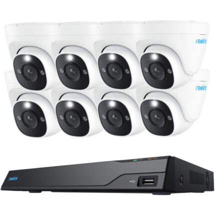 Reolink NVS16-8MD8, slimme 8 MP PoE beveiligingscamera