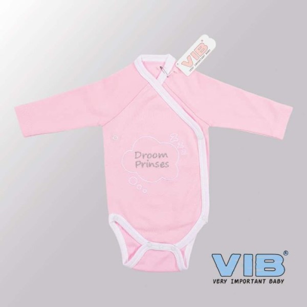 Romper-Droom-Prinses-Roze-Wit