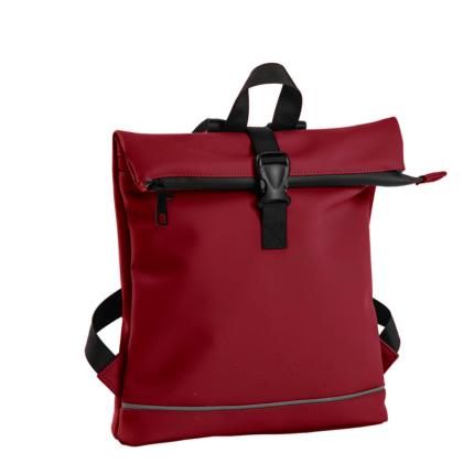 Rood Daniel Ray Jefferson Rolltop Rugtas S Waterproof Bourgondie