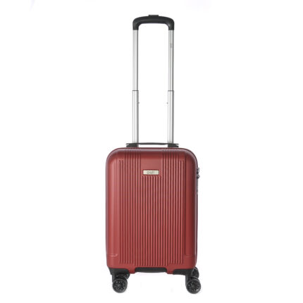 Rood Oistr Noorvik Handbagage 4 Wheel Spinner 55 cm Burgundy Red