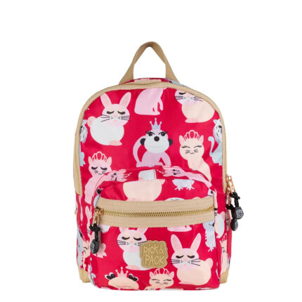 Rood Pick & Pack Rugzak S Sweet Animal Rosa