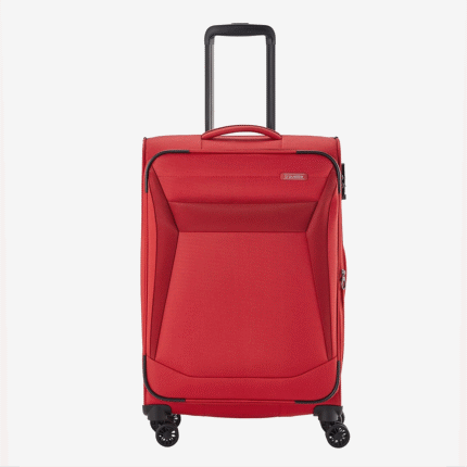 Rood Travelite Chios 4 Wheel Trolley M 67 cm Expandable Red