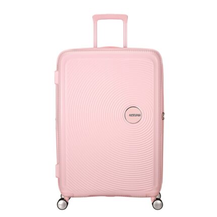 Roze American Tourister Soundbox Spinner 77 Expandable Pastel Pink