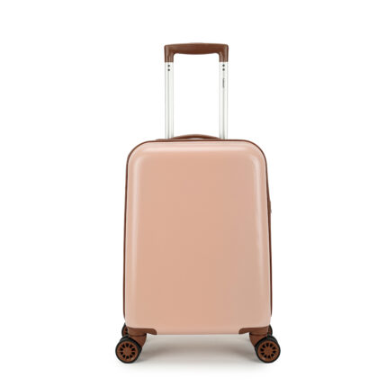 Roze Decent Retro Handbagage Koffer 55 cm Pink