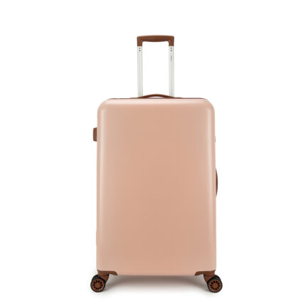 Roze Decent Retro Koffer Groot 76 cm Pink