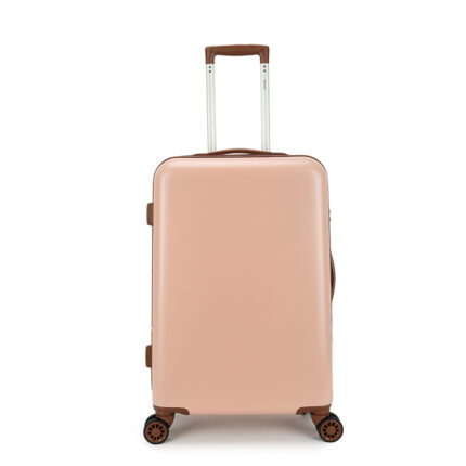 Roze Decent Retro Koffer Medium 67 cm Pink