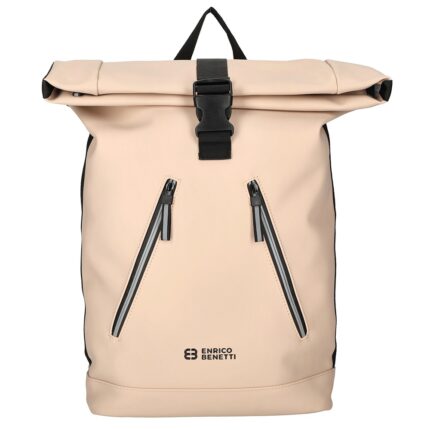 Roze Enrico Benetti Bergen Laptop Rugzak 17" Zachtroze