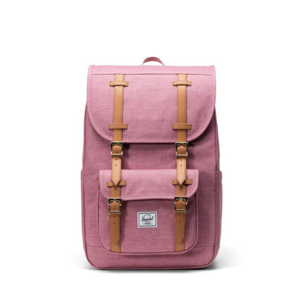 Roze Herschel Little America Mid Volume Rugzak Lilas Crosshatch