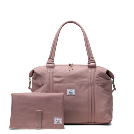 Roze Herschel Strand Duffle Diaper Bag Ash Rose