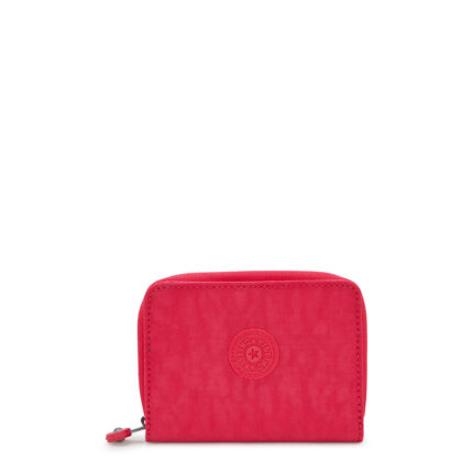 Roze Kipling Money Love Portemonnee Resort Pink