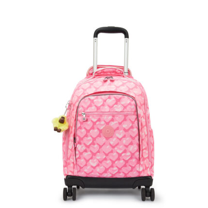 Roze Kipling New Zea Rugzak Trolley Adorable Hearts