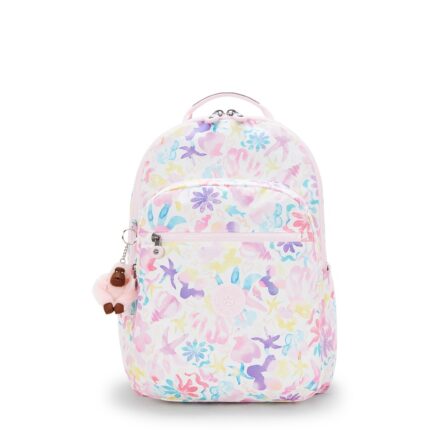 Roze Kipling Seoul Lap 15" Rugzak Aqua Sea