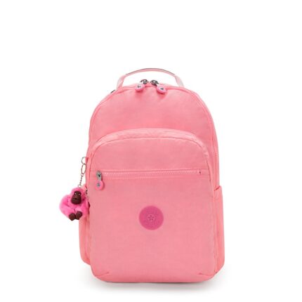 Roze Kipling Seoul Lap 15" Rugzak Coral Sea