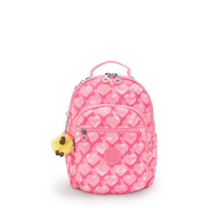 Roze Kipling Seoul S Rugzak Adorable Hearts
