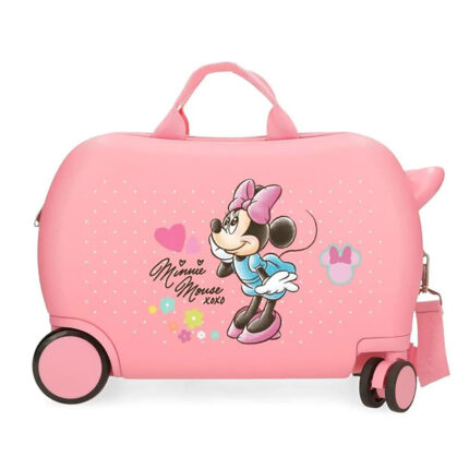 Roze Minnie Imagine Rolling Suitcase 4 Wheels 45 cm Pink