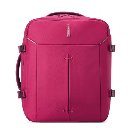 Roze Roncato Ironik 2.0 Expandable Underseat Backpack Easyjet Magenta