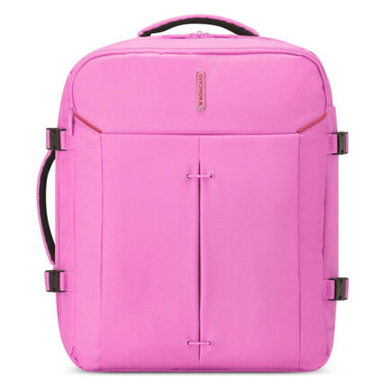 Roze Roncato Ironik 2.0 Expandable Underseat Backpack Easyjet Pink