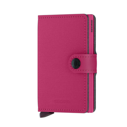 Roze Secrid Mini Wallet Portemonnee Yard Powder Fuchsia