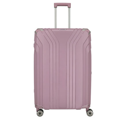 Roze Travelite Elvaa 4 Wiel Trolley L 77 cm Rosé