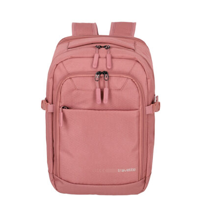 Roze Travelite Kick Off Cabin Backpack Rosé