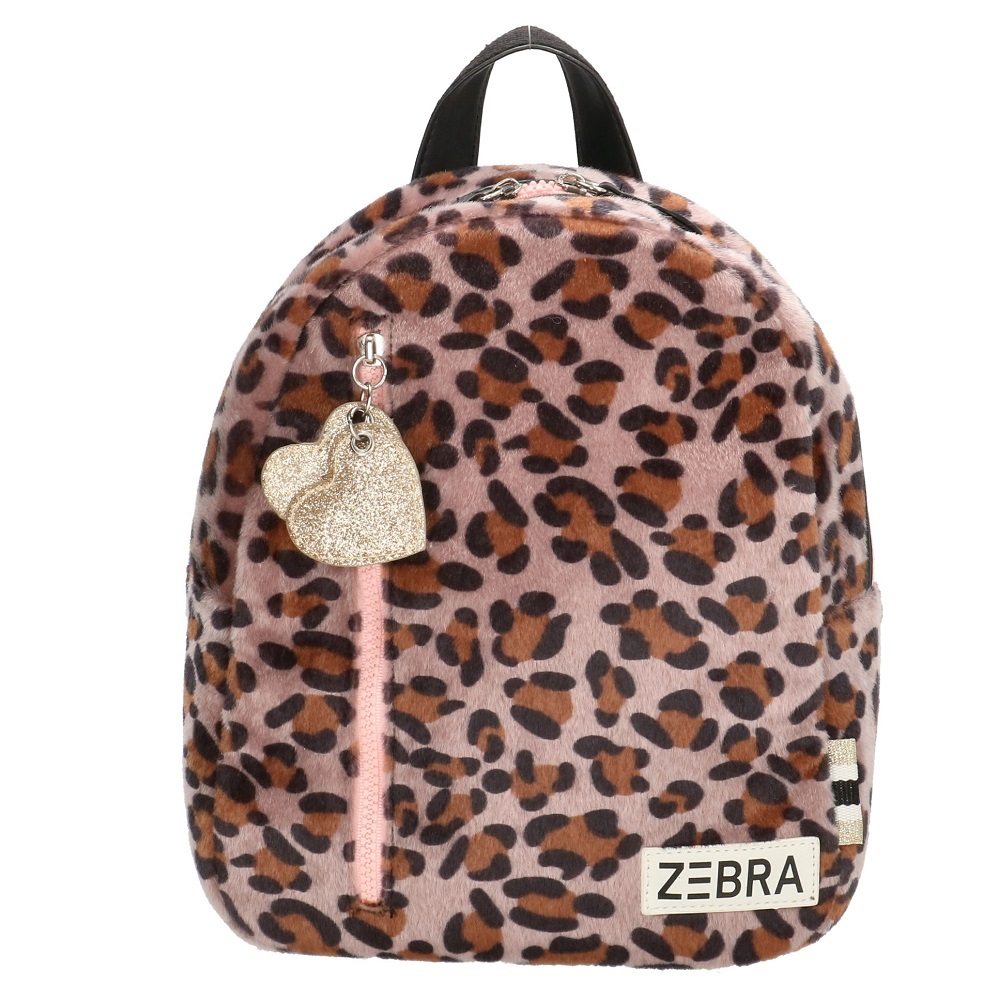 Roze-Zebra-Kinder-Rugzak-S-Soft-Leopard-Pink