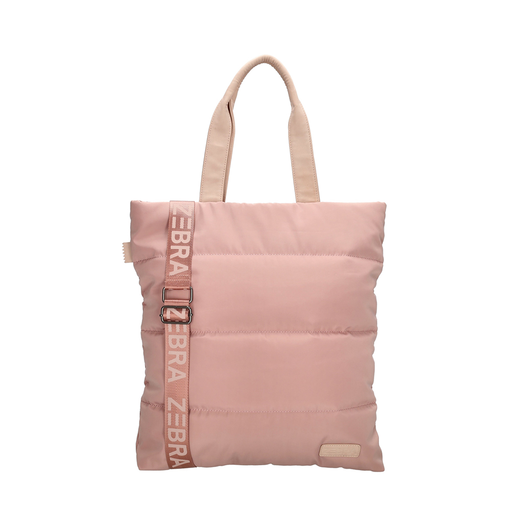 Roze-Zebra-Trends-Elske-Puffer-Shopper-Oudroze