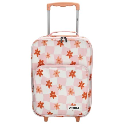 Roze Zebra Trends Zachte Kinderkoffer Flower Old Pink