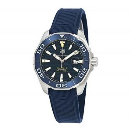 Tag Heuer Aquaracer kaliber 5 automatisch herenhorloge met blauwe wijzerplaat way201b.ft6150