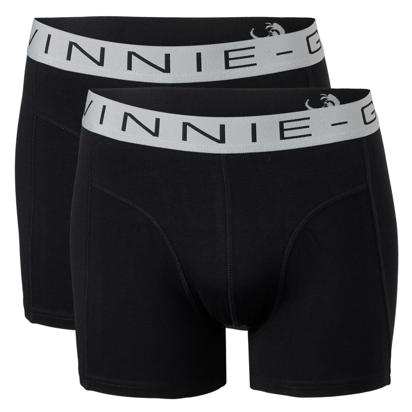 Vinnie-G-Boxershorts-2-pack-BlackGrey-S