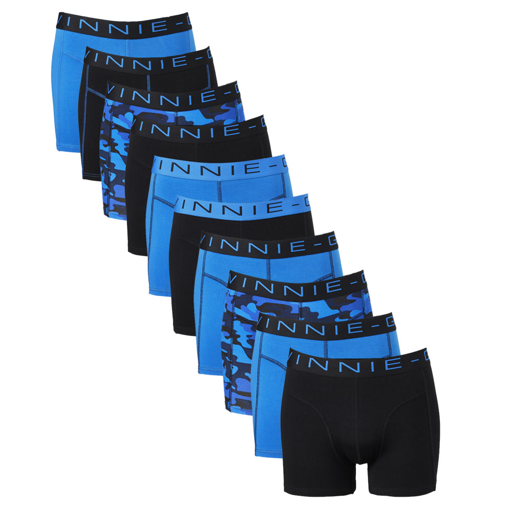 Vinnie-G-Boxershorts-Voordeelpakket-10-pack-Blue-Black-S