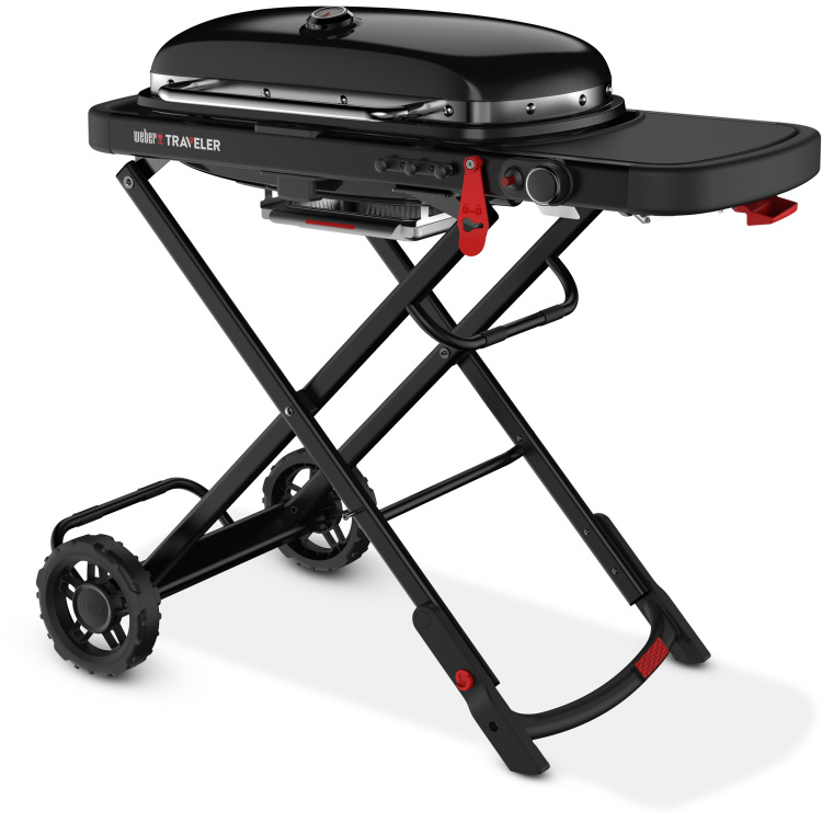 Weber-Traveler-gasbarbecue-Stealth-editie