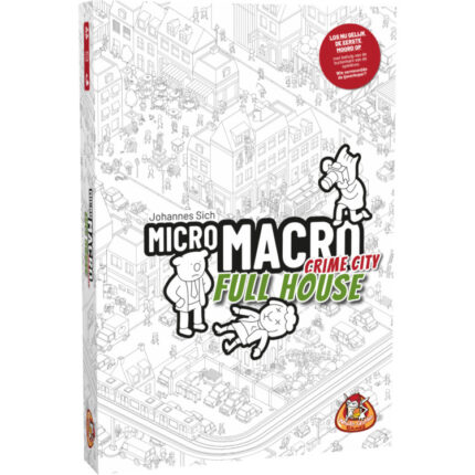 White Goblin Games MicroMacro: Crime City Full House Bordspel