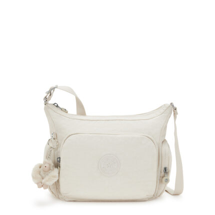 Wit Kipling Gabb S Schoudertas Hideaway Beige