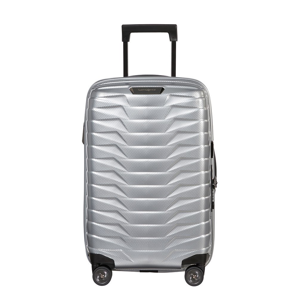 Zilver-Samsonite-Proxis-Spinner-5535-Expandable-Silver