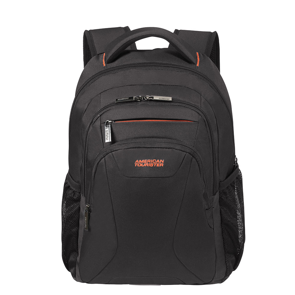 Zwart-American-Tourister-AT-Work-Laptop-Backpack-13.3-14.1-BlackOrange