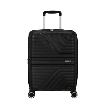 Zwart American Tourister Flytwist Handbagage Spinner 55 cm Exp. Shadow Black