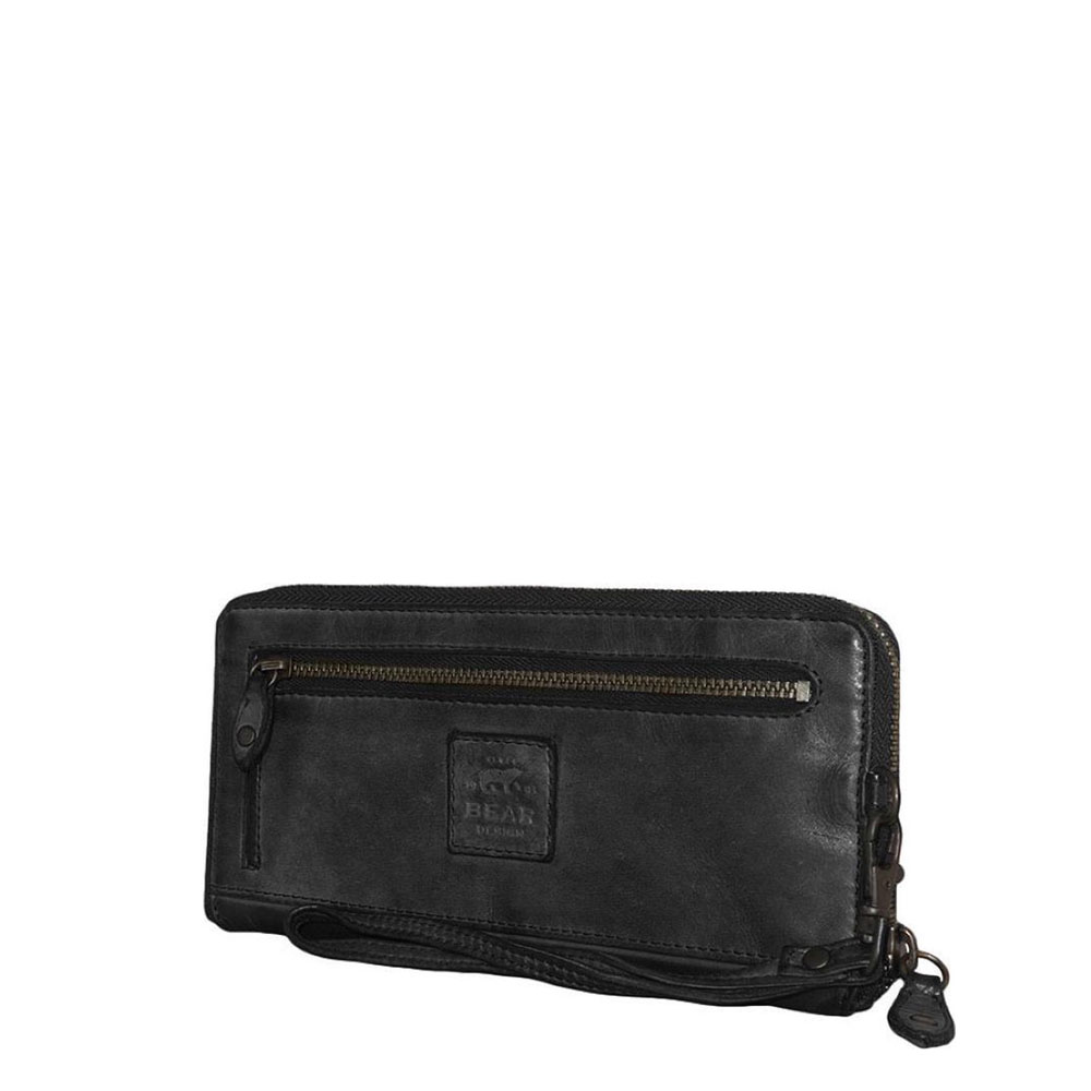 Zwart-Bear-Design-Cow-Lavato-Dames-Portemonnee-CL15882-Black