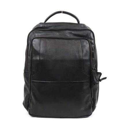 Zwart Bear Design Laptop Rugzak Jayden L Zwart